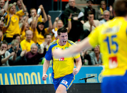 Kim Andersson, Sverige, jubel