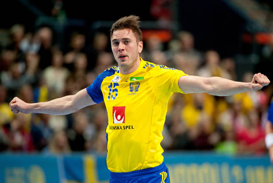 Jonas Larholm, Sverige, jubel