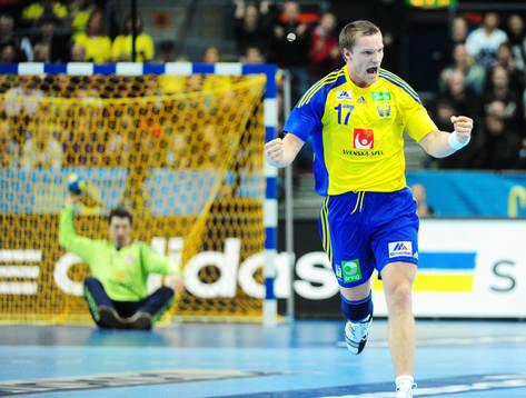 Oscar Carlén, Sverige, glädje, jubel