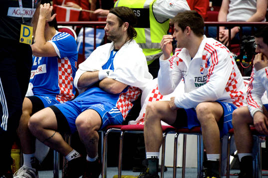 Ivano Balic, Kroatien. Depp på bänken