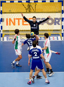 Roland Mikler, målvakt, Ungern. Nikola Karabatic, Frankrike