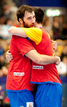 Alberto Entrerrios, Eduardo Gurbindo, Spanien. (Jubel)