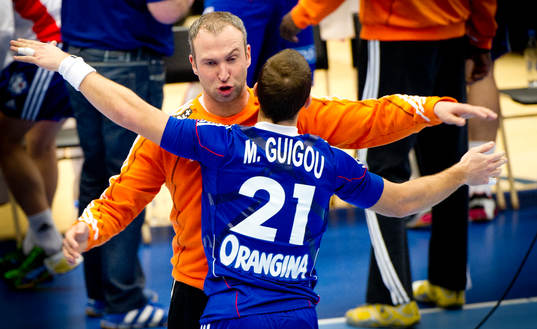 Thierry Omeyer, målvakt, Michael Guigou, Frankrike