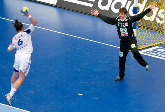 Bertrand Gille, Frankrike, Ole Erevik, målvakt,  Norge