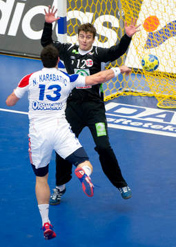 Nikola Karabatic, Frankrike, Ole Erevik, målvakt,  Norge