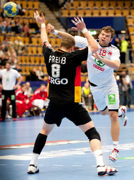 Bläddra bland fler bilder av Handboll, VM, Tyskland-Norge: