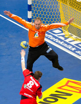Thorir Olafsson, Island, Thierry Omeyer, målvakt, Frankrike