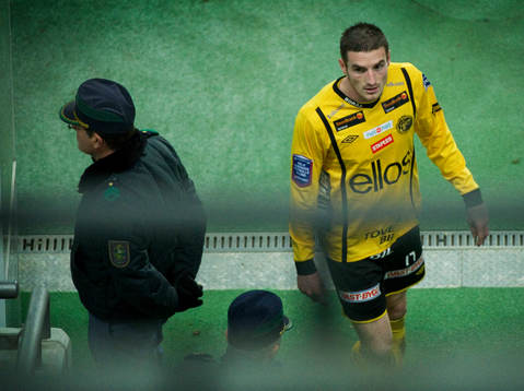 James Keene, Elfsborg, utvisad
