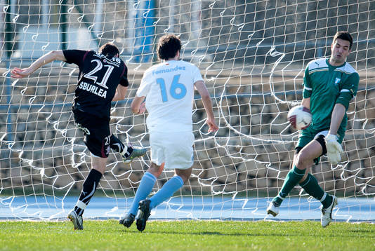 Yago Fernadez, Dusan Melicharek, målvakt Malmö FF, Sabrom