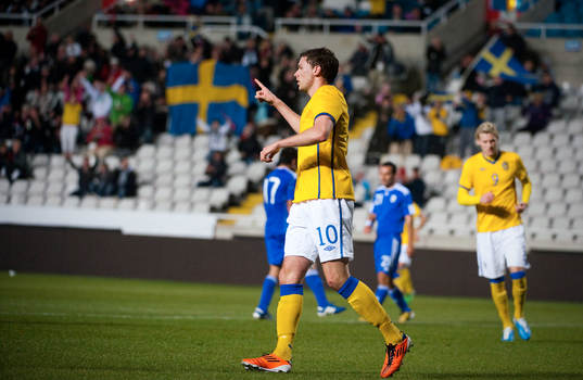 Marcus Berg, Sverige (Jubel)