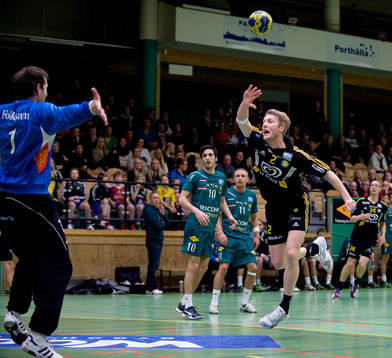 Robert Johansson, Sävehof, Michael Åström, målvakt