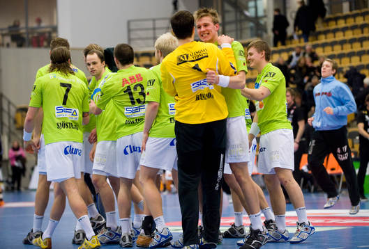 Segerjubel, Petter Hansson och Max Derj, Alingsås