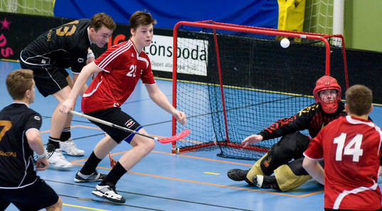 Robin Johansson, målvakt, Lönsboda, och Johan