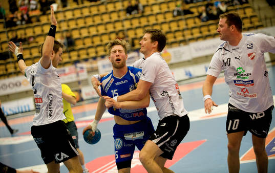Tuff och hård kamp. Johannes Sandgren, H43