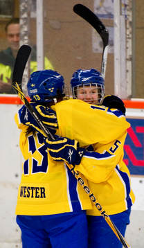Lina Wester, Johanna Fjällman, Sverige, jubel