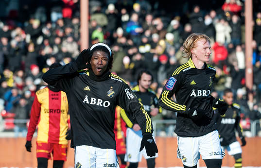 Mohamed Bangura, AIK, jubel