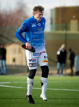 Fredrik Jensen, Trelleborg, har tappat skon