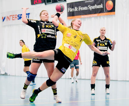 Frida Tegstedt, Sävehof och Johanna Wiberg, Eslöv