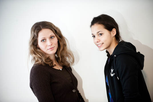 Presskonferens, Malin Dahlström och Angelica Bengtsson