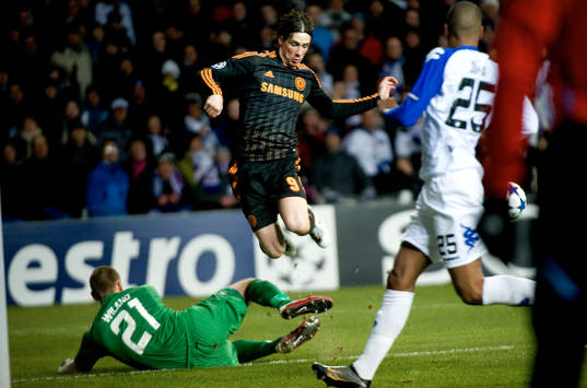 Fernando Torres, Chelsea och Johan Wiland, Köpenhamn