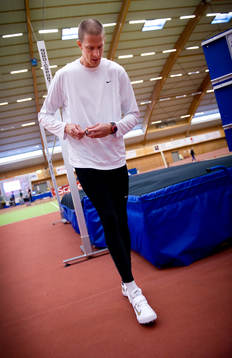 Christian Olsson tränar