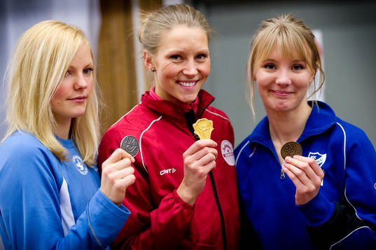Höjdhopp dam, vinnare. 2:a Anna Alexson, Spårvägens FK,