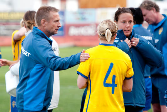 Thomas Dennerby, förbundskapten, Annica Svensson, Sverige