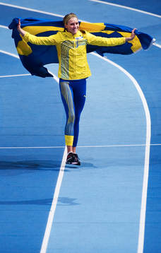 Ebba Jungmark, Sverige, jubel