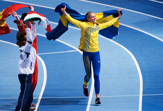 Ebba Jungmark, Sverige, jubel