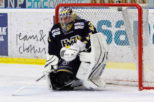 Andreas Andersson , målvakt, HV71, släpper in fjärde