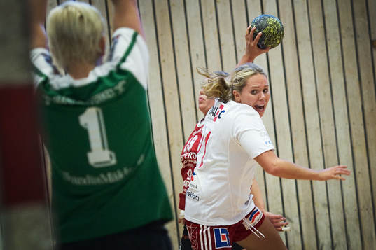 Karin Carlsson, målvakt, Heid, Caroline Aronsson, Skövde
