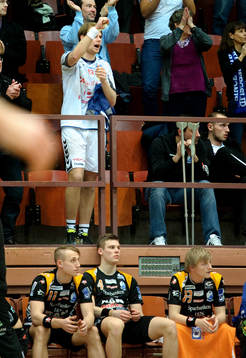 Oskar Ysander, Redbergslid, jubel från läktaren.