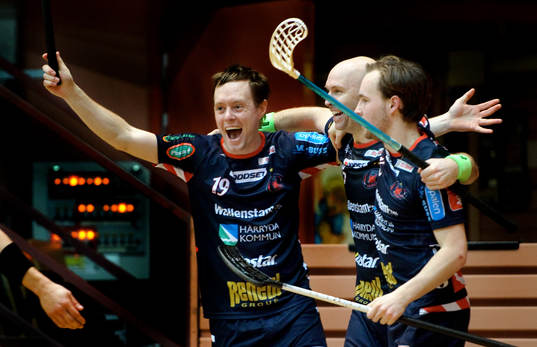 Andreas Johansson, Jerker Lundgren, Emil Julkunen, Pixbo,
