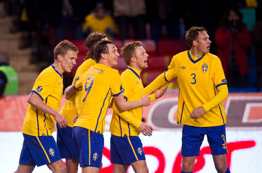 Jubel i Sverige