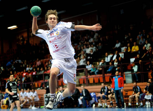 Hampus Wenne, Redbergslid. Hampus första A-lagsmatch