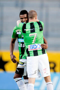 Wanderson Do Carmo, Jonas Lundén, Gais, jubel