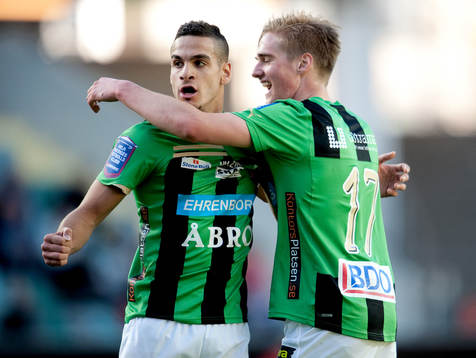 Mervan Celik, Johan Mårtensson, Gais, jubel