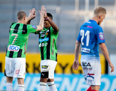 Wanderson Do Carmo, Gais, Jonas Lundén, jubel, Magnus
