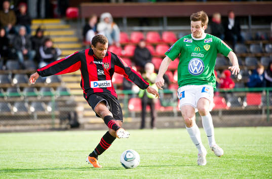 Serge-Junior Martinsson Ngou, BP och Ulrik Tegström,
