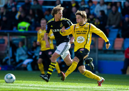 Daniel Tjernström, AIK och Peter Gitselov, Mjällby