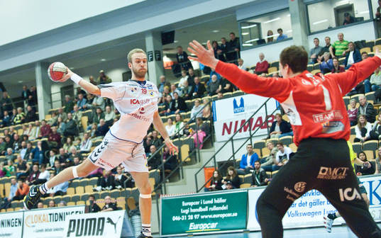 Andreas Weinås, Redbergslid, mot Linus Persson