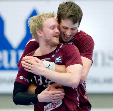 Kim Ekdahl du Rietz och Niklas Gudmundsson, Lugi, jubel