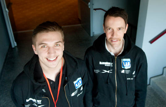 Linus Henriksson och Mathias Larsson, Warberg
