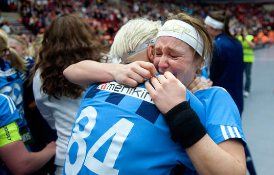 Jubel, glädje i Djurgården