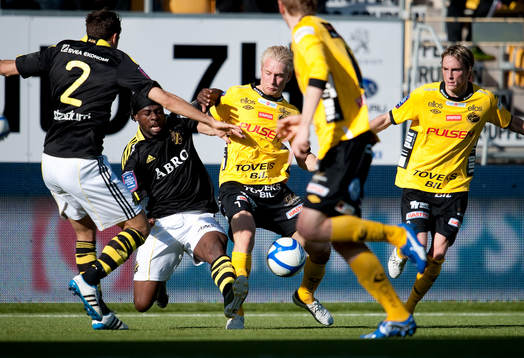 Martin Mutumba, AIK, Johan Larsson, Lasse Nilsson, Elfsborg