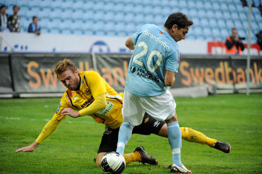 Ricardinho, Malmö och Jesper Westerberg, Mjällby