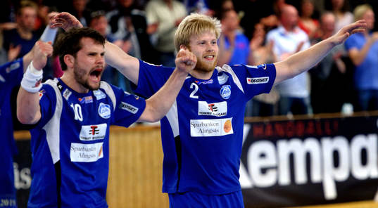 Anders Rylander, Marcus Enström, Alingsås, jubel