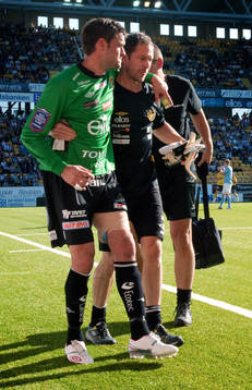 Jesper Christiansen, målvakt, Elfsborg, skada