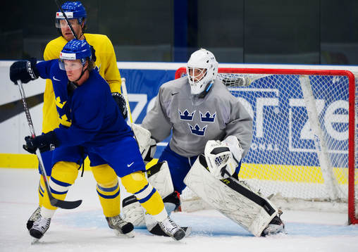 Andreas Jämtin och David Petrasek står framför Viktor