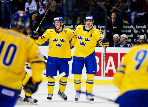 Tim Erixon och Patrik Berglund, Sverige